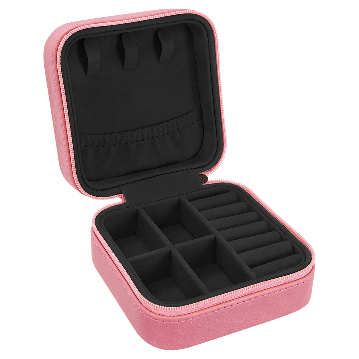 Personalized Travel Jewelry Box - Small (4 colors) - Essential Southern Charm