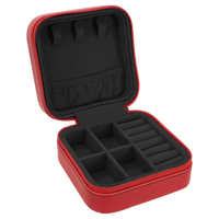 Personalized Travel Jewelry Box - Small (4 colors) - Essential Southern Charm