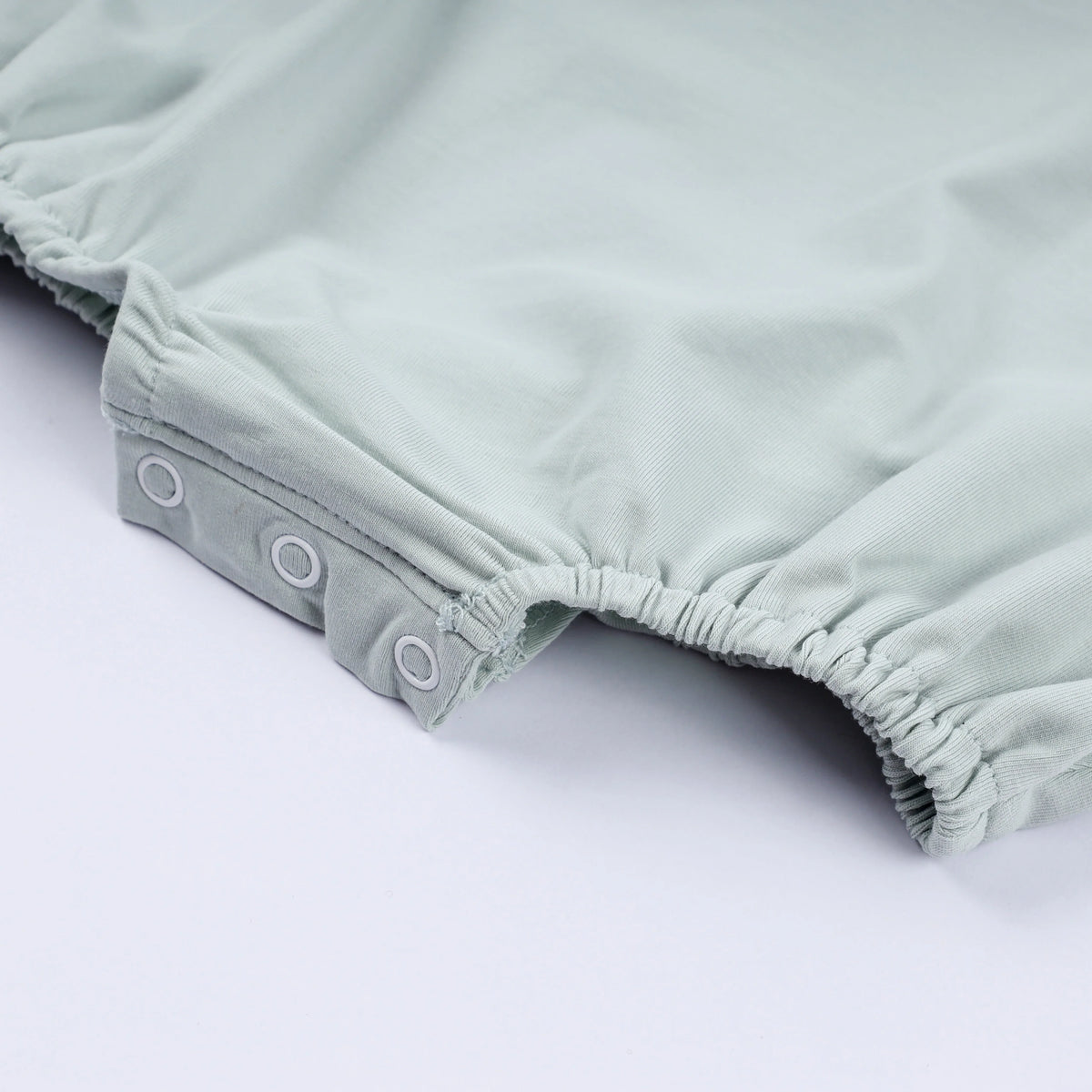 Luxe Sage Cow Hand Smocked Bubble - Essential Southern Charm