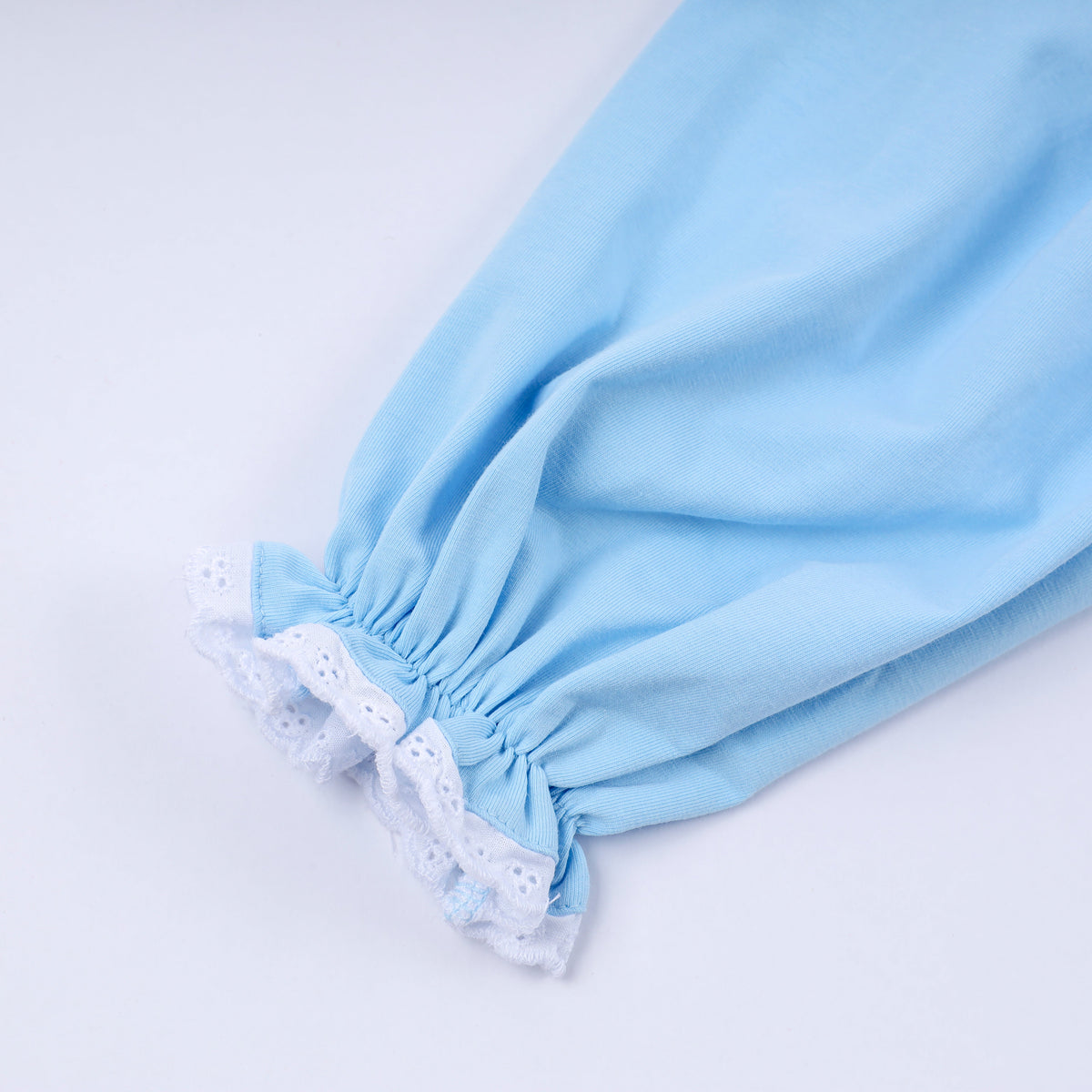 Nativity hand smocked ruffle pants set