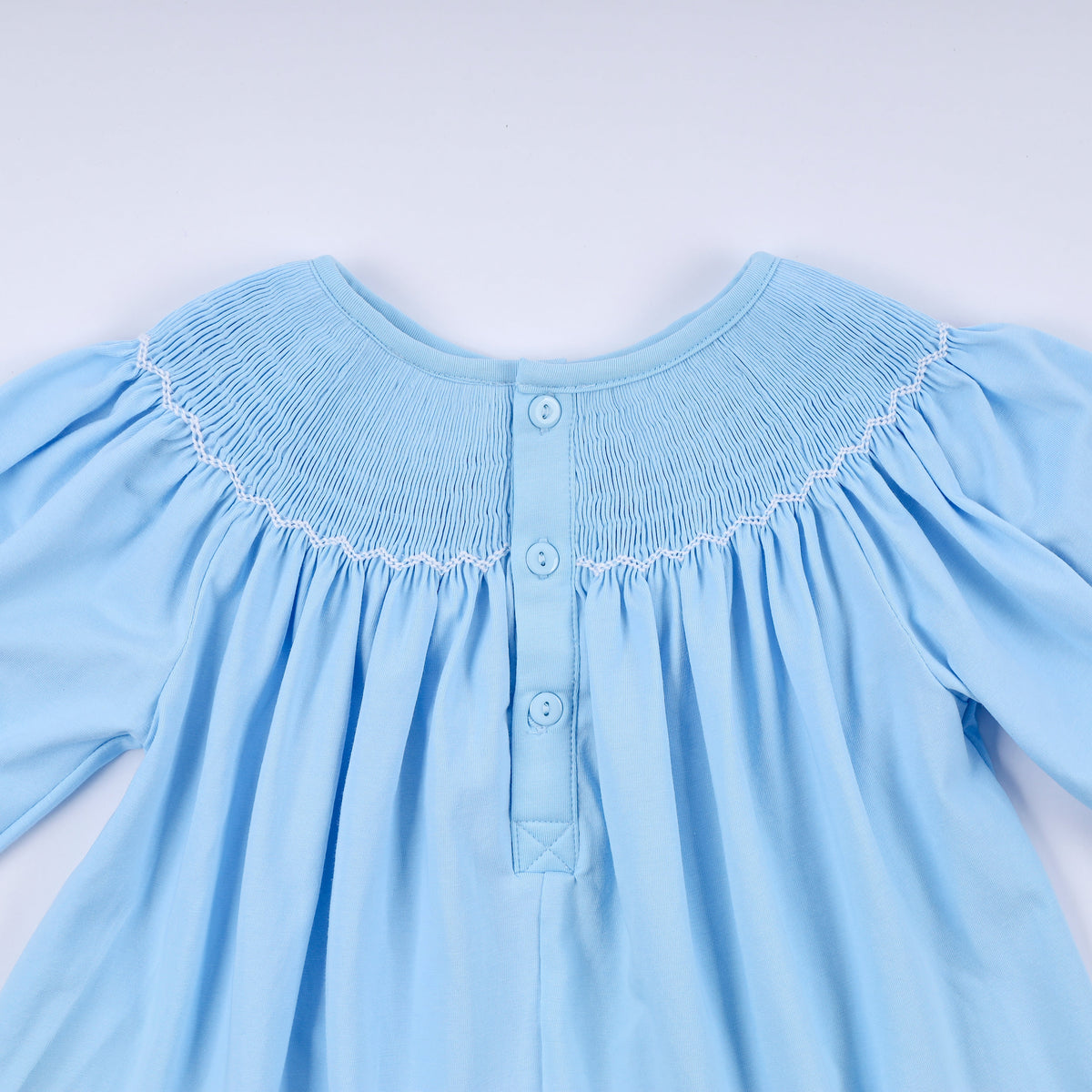 Nativity hand smocked ruffle pants set