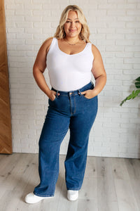 Hazel High Rise Vintage Wide Leg Jeans - Essential Southern Charm