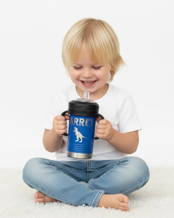 Laser Engraved 10 oz Toddler Cup - Essential Southern Charm