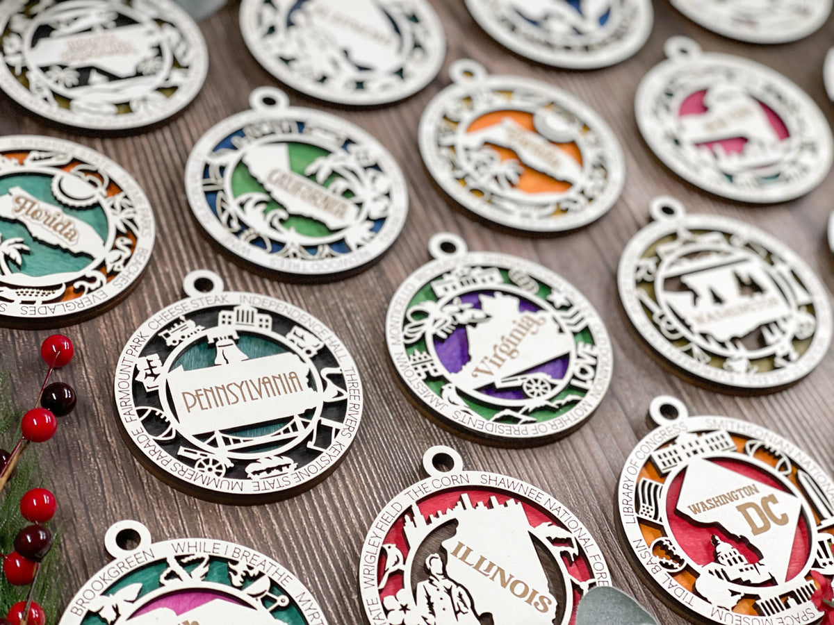 State Ornaments - Essential Southern Charm