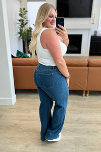 Hazel High Rise Vintage Wide Leg Jeans - Essential Southern Charm