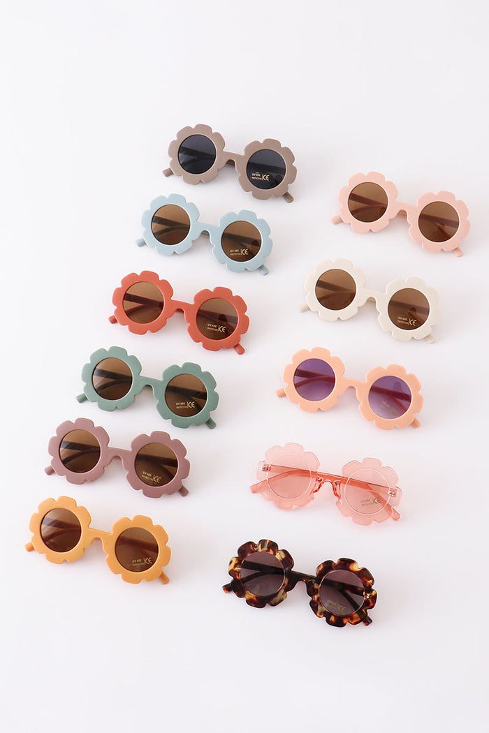 Retro Round Sunglasses Uv400 -Toddler & Kids - Essential Southern Charm