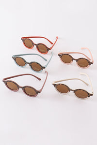 Retro Round Sunglasses Uv400 -Toddler & Kids - Essential Southern Charm
