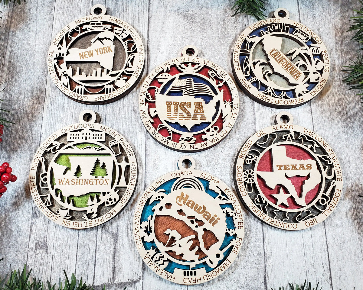 State Ornaments - Essential Southern Charm