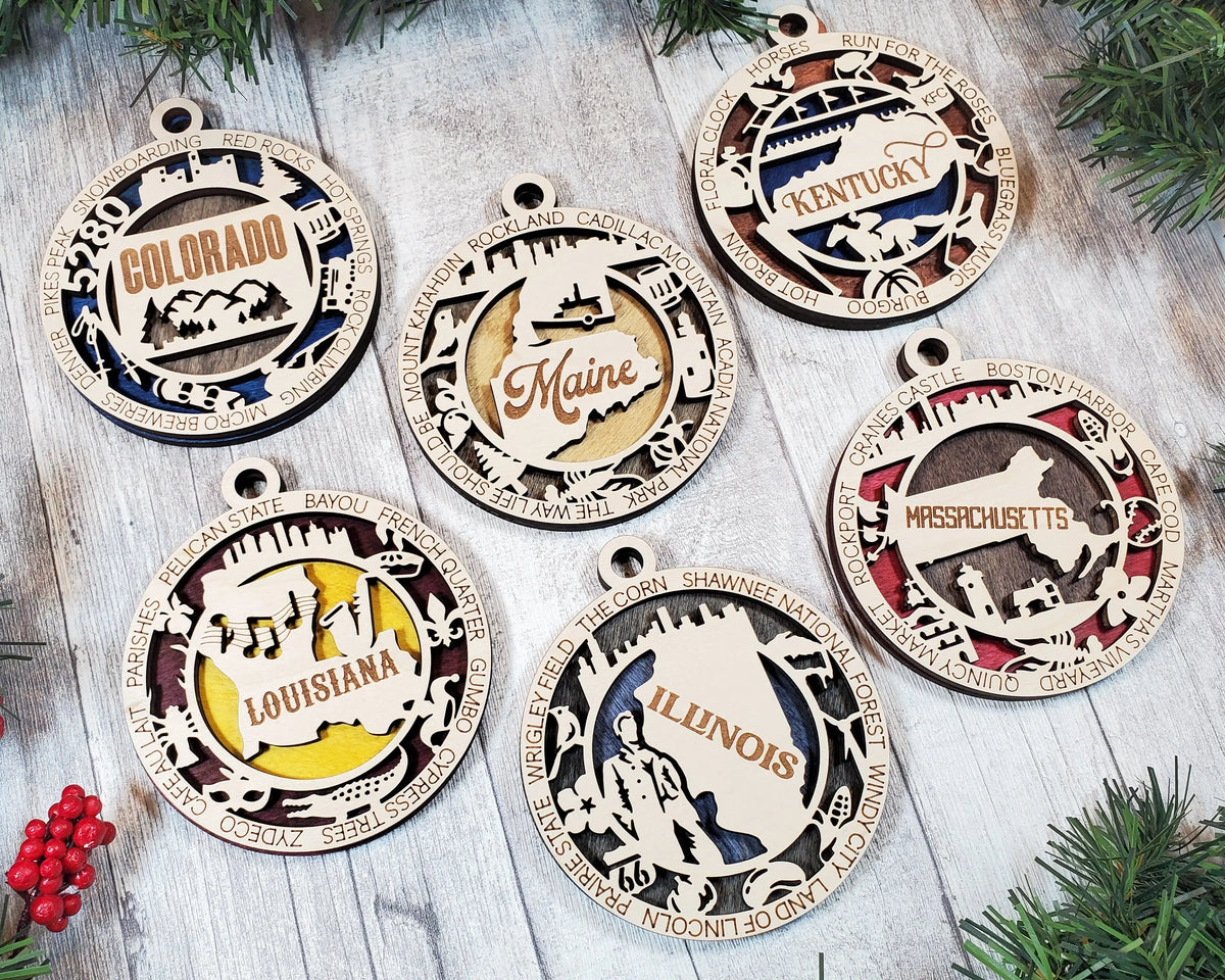 State Ornaments - Essential Southern Charm