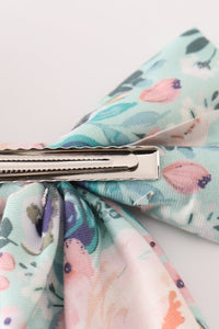 Green Garden Serenity Print Girl Sailor Bow - Essential Southern Charm