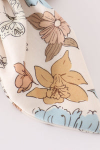 Floral Print 1Pc Hair Bow - Essential Southern Charm