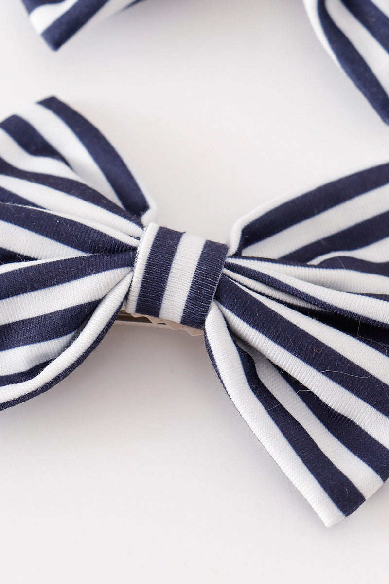 Orange Piggie Hair Bow - Essential Southern Charm