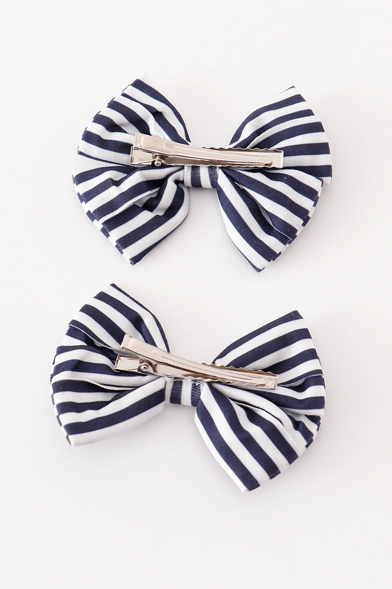 Orange Piggie Hair Bow - Essential Southern Charm
