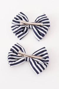 Orange Piggie Hair Bow - Essential Southern Charm