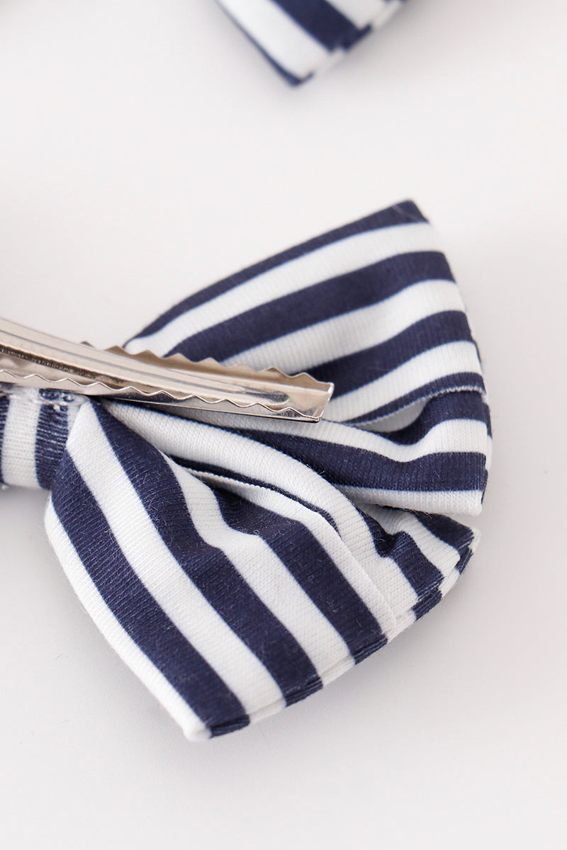 Orange Piggie Hair Bow - Essential Southern Charm