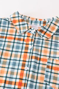 Green Plaid Dad&Me Button Down Shirt - Essential Southern Charm