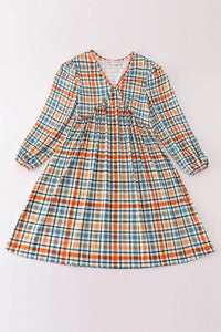 Green plaid mom&me dress - Essential Southern Charm