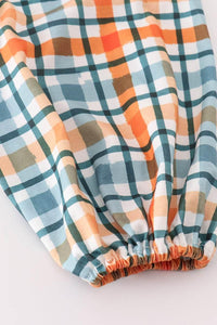 Green plaid mom&me dress - Essential Southern Charm