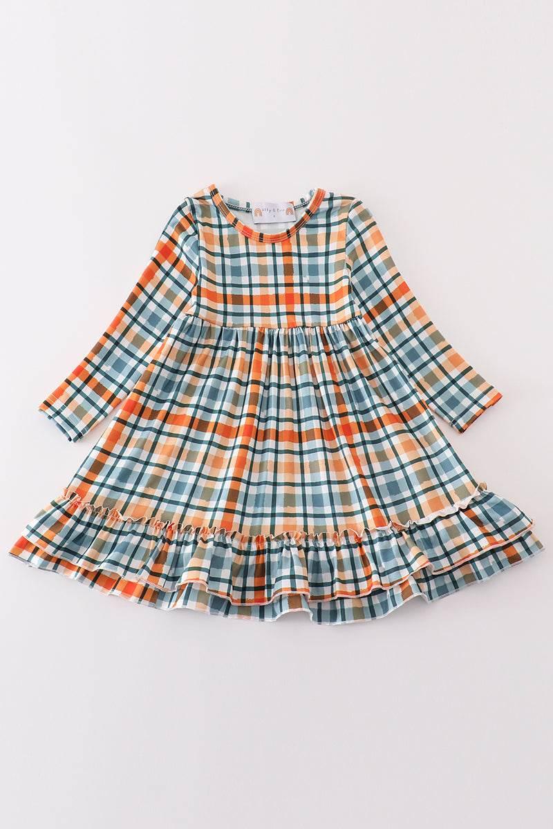 Green plaid mom&me dress - Essential Southern Charm