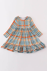 Green plaid mom&me dress - Essential Southern Charm