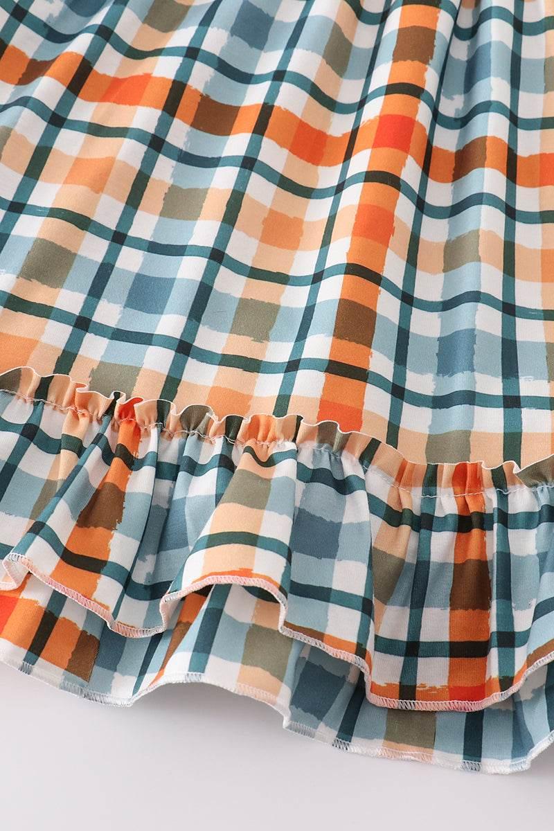 Green plaid mom&me dress - Essential Southern Charm