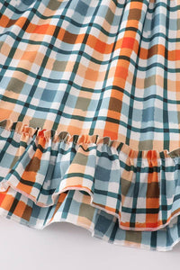Green plaid mom&me dress - Essential Southern Charm