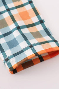Green plaid mom&me dress - Essential Southern Charm