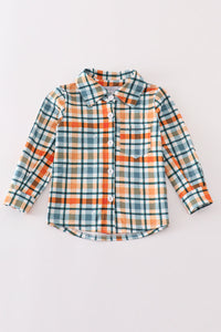 Green Plaid Dad&Me Button Down Shirt - Essential Southern Charm
