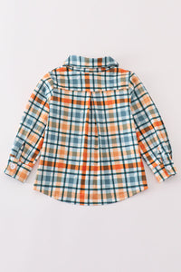Green Plaid Dad&Me Button Down Shirt - Essential Southern Charm