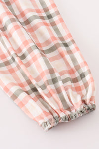 Green Watercolor Plaid Mom&Me Dress - Essential Southern Charm