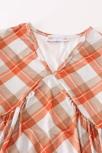 Khaki Gingham Mom&Me Dress - Essential Southern Charm