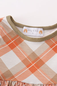Khaki Gingham Mom&Me Dress - Essential Southern Charm