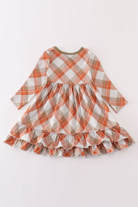 Khaki Gingham Mom&Me Dress - Essential Southern Charm