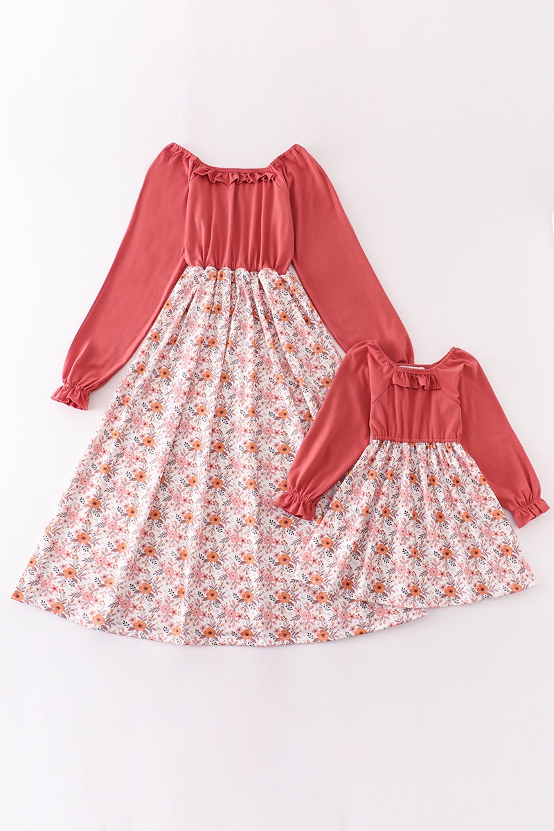 Floral Print Mom Dress - Essential Southern Charm