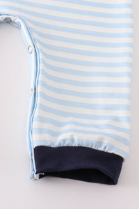 Nativity embroidery boy romper
