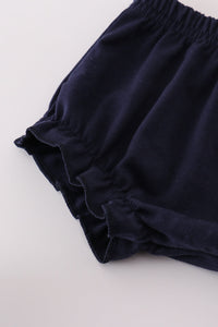 Nativity embroidery girl bloomers set