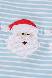 Santa claus embroide boy set