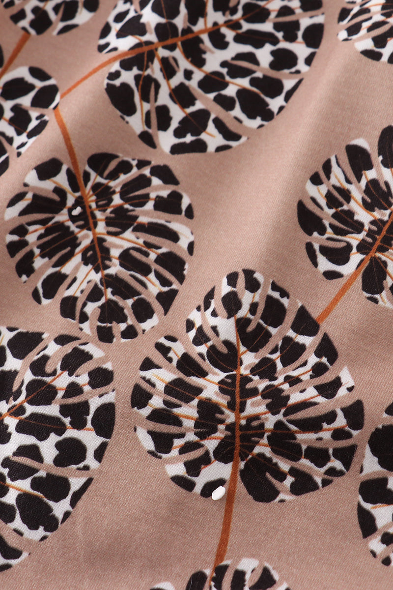 Leopard Botanical Print Women Dress - Essential Southern Charm