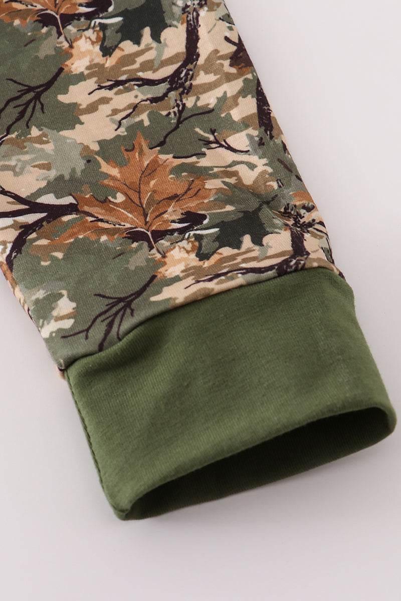 Camo Leaves Dad & Me Sweatshirt - Essential Southern Charm