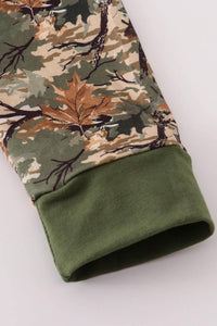 Camo Leaves Dad & Me Sweatshirt - Essential Southern Charm