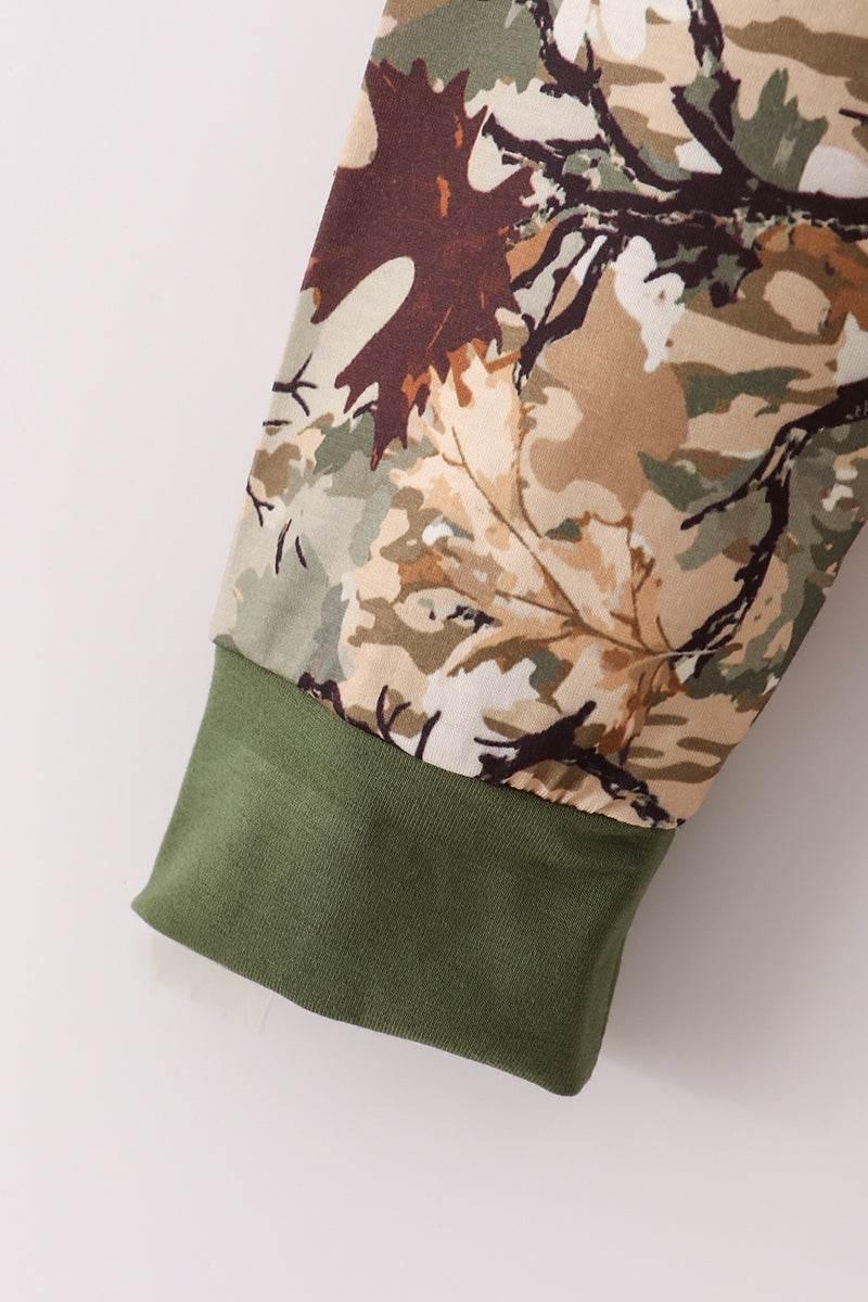 Camo Leaves Dad & Me Sweatshirt - Essential Southern Charm