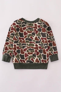 Camouflage Dad & Me Sweatshirt - Essential Southern Charm