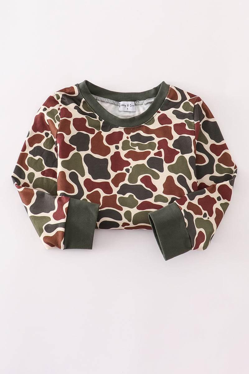 Camouflage Dad & Me Sweatshirt - Essential Southern Charm