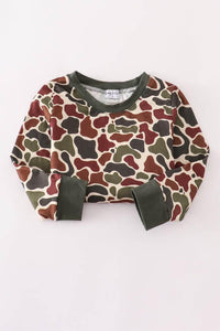 Camouflage Dad & Me Sweatshirt - Essential Southern Charm