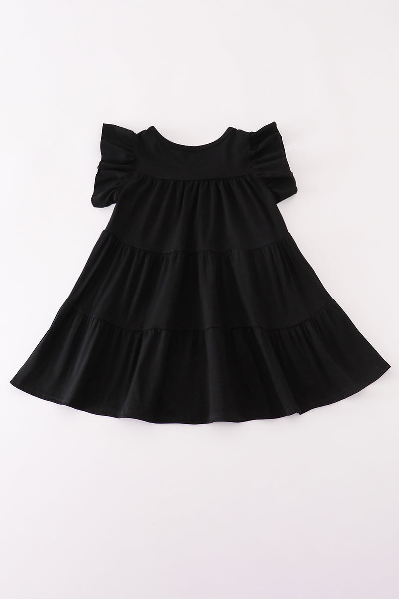 Ghost sequin ruffle dress