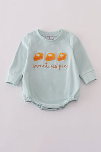 Sweet as pie french knot boy bubble