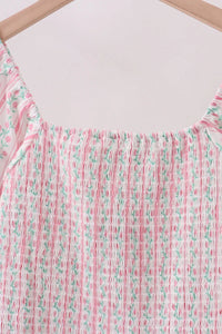 Floral Tulip Smocked Mom Dress - Essential Southern Charm