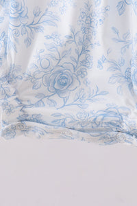 Whale Embroidered Bubble
