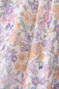 Floral Smocked Bloomer Set