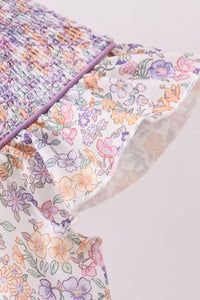 Floral Smocked Dress